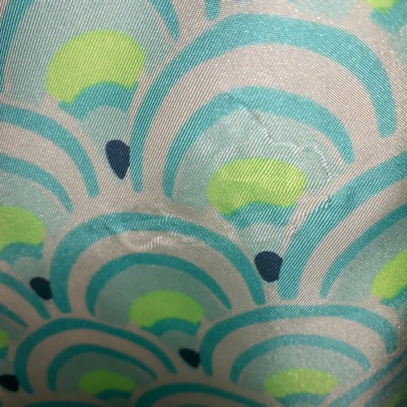 Julie Brown Colorful Silk Slip Dress Size Small - Picture 7 of 7